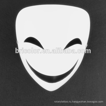 Высокое качество мультфильм черный пуля клоун с улыбающимся лицом Хэллоуин косплей маска из смолы